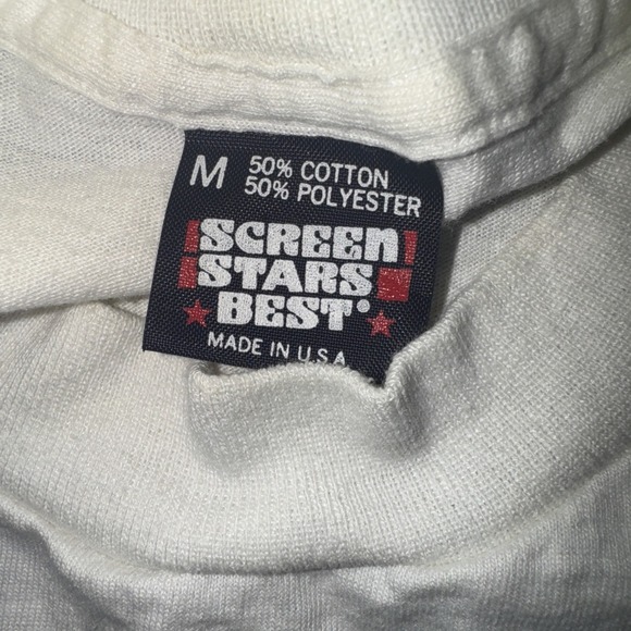 Las Vegas‎ Shirt Pink Flamingos N Duck Vintage Single Stitch Screen Stars Medium - Picture 3 of 8